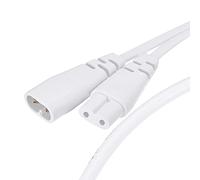 sourcing map T5 T8 LED Tube Extension Câble 2 Broche 30CM Mâle à Femelle Cordon LED Integré Lumière Tube Fixation 2Pcs