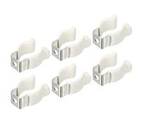 sourcing map T5 U Clips, LED Fluorescent Tube Support Montage Support Accessoires Paquet de 6