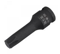 sourcing map T55 Impact Torx Embout Douille 3/8" Carré Empreinte 60mm Longueur CR-MO Dimensions métriques