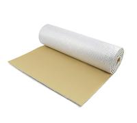sourcing map Tapis d'isolant acoustique 6mm voiture porte capot moteur isolation thermique 100x60cm