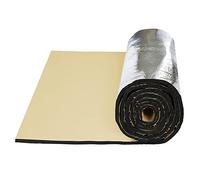 sourcing map Tapis insonorisant en Aluminium, 394 mil, 10 mm, 10,76 pi², pour Pare-Chocs de Voiture, Moteur, Isolation Thermique, 200 x 50 cm