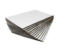 sourcing map Tapis Isolation Thermique 5mm Voiture Insonorisant Barrière Acoustique 12pcs 50cmx30cm