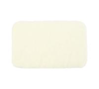 sourcing map Tapis miniature pour maison de poupée, 1:12 - Accessoire de maison de poupée - Accessoire de petite maison de poupée, décoration de jeu, beige ovale