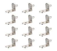 sourcing map Taquet étagère Cheville support 5mm forme L goupille placard trou 20pcs