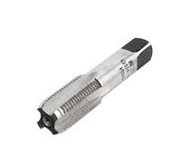 sourcing map Taraud G 1/4-19 BSP Filetage de tuyau à 55 degrés 4 flûtes droites HSS