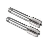 sourcing map Taraud métrique M16x1,25mm H2 Main Droit Filetage Taraud HSS 2Pcs