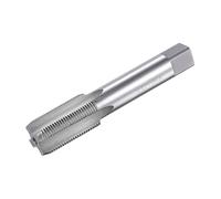 sourcing map Taraud Pas à Gauche Fil Fraisage M18 x 1,25 Métrique Gauche Main Machine HSS Haute Vitesse Acier Non revêtu 4 Droit Cannelures Vis Taraud H2 Tolérance