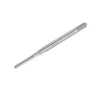 sourcing map Taraud Pas à Gauche Fil Fraisage M2 x 0.4 Métrique Gauche Main Machine HSS Haute Vitesse Acier Non Couché 3 Droit Cannelures Vis Taraud H2 Tolérance
