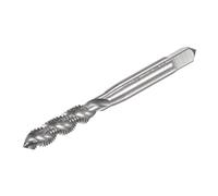 sourcing map Taraud Spirale Cannelure, 1/4-28 UNF 2B Haute Vitesse Acier (HSS) Sans Revêtement Machine Filetage Fraisage Filetage Vis Taraud 3 Cannelures Taraudage Outil