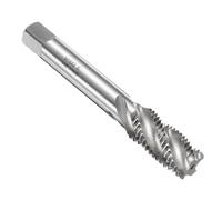 sourcing map Tarauds filetés à cannelure hélicoïdale M16 x 2 H2 - Outil de réparation de taraudage en acier rapide M2 (HSS)