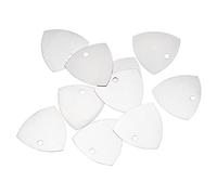 sourcing map Téléphone Soulever Ouverture Outils Métal 10pcs Argent 0,3mm Épaisseur pour Mobile Téléphone Ordinateur portable PC Réparation