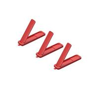 sourcing map- Téléphone Supports, 3Paquet Coller pour Tablettes, 52,5x14x3,5mm Rouge