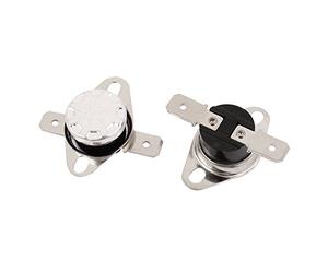 sourcing map Température Contrôle Interrupteur KSD301 250V 10A 85°C NC 2Pcs