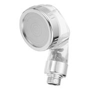 sourcing map Tête de pulvérisation pour bol de shampooing, robinet d'évier de salon, pièce de rechange pour spa, salon de coiffure, lavage des cheveux, transparent