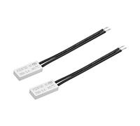 Sourcing map Thermostat 40 °C N.C 5 A bimétal plastique interrupteur commande température 2 pièces, 95 degree