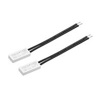 sourcing map Thermostat KSD9700, interrupteur de température normalement ouvert 50 ℃, régulateur de température à interrupteur thermique N.O 5A 2 pcs