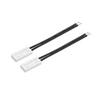 sourcing map Thermostat KSD9700, interrupteur de température normalement ouvert 70 ℃, régulateur de température à interrupteur thermique N.O 5A 2 pcs