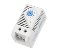 sourcing map Thermostat mécanique KTS011 Contrôleur de température pour armoire -20-40 °C Réglable Normalement ouvert (N.O) Interrupteur de contrôle de température
