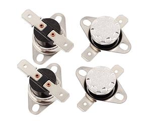 sourcing map Thermostat Température Thermique Contrôle Interrupteur KSD301 110°C/230℉ NC 4Pcs