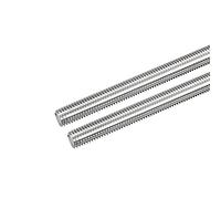 sourcing map Tige Filetée M10 x 450mm Acier Inoxydable 304, 1.5mm de Pas Filetage Droite 2Pcs Tiges Entièrement Fileté pour Projets de Bricolage