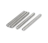 sourcing map Tige Filetée M12 x 140mm Acier Inoxydable, Filetage Droite 5Pcs Tiges Entièrement Fileté pour Projets de Bricolage