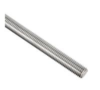 sourcing map Tige Filetée M12 x 250mm Acier Inoxydable 304, Filetage Droite 1Pcs Tiges Entièrement Fileté pour Projets de Bricolage