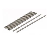 sourcing map Tige Filetée M3 x 120mm Acier Inoxydable 304, 0.5mm de Pas, 10Pcs Tiges Entièrement Fileté pour Projets de Bricolage