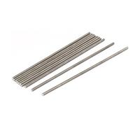 sourcing map Tige Filetée M3 x 130mm Acier Inoxydable 304, 0.5mm de Pas, 10Pcs Tiges Entièrement Fileté pour Projets de Bricolage
