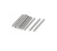 sourcing map Tige Filetée M3 x 35mm Acier Inoxydable 304, 0.5mm de Pas, 20Pcs Tiges Entièrement Fileté pour Projets de Bricolage