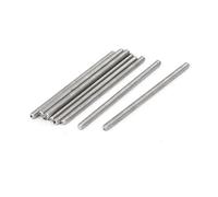 sourcing map Tige Filetée M3x60mm 0,5mm pas acier inoxydable 304 tiges filetées goujons entièrement 10pcs