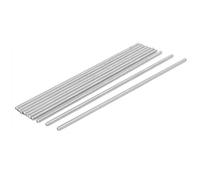 sourcing map Tige Filetée M4 x 170mm Acier Inoxydable 304, 10Pcs Tiges Entièrement Fileté pour Projets de Bricolage