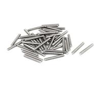 sourcing map Tige Filetée M4 x 30mm Acier Inoxydable 304, 50Pcs Tiges Entièrement Fileté pour Projets de Bricolage