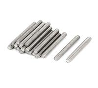 sourcing map Tige Filetée M4 x 35mm Acier Inoxydable 304, 0.7mm de Pas, 20Pcs Tiges Entièrement Fileté pour Projets de Bricolage