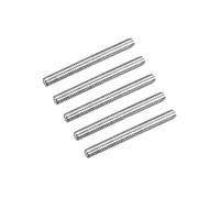 sourcing map Tige Filetée M4 x 35mm Acier Inoxydable 304, 0.7mm de Pas Filetage Droite 5Pcs Tiges Entièrement Fileté pour Projets de Bricolage
