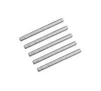 sourcing map Tige Filetée M4 x 40mm Acier Inoxydable 304, 0.7mm de Pas Filetage Droite 15Pcs Tiges Entièrement Fileté pour Projets de Bricolage