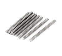 sourcing map Tige Filetée M4x60mm Acier inoxydable 304 re entièrement tige filetée goujons 10pcs