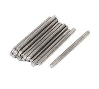 sourcing map Tige Filetée M4 x 60mm Acier Inoxydable 304, 20Pcs Tiges Entièrement Fileté pour Projets de Bricolage