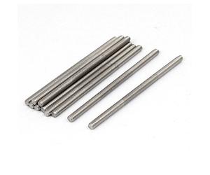 sourcing map Tige Filetée M4 x 80mm Acier Inoxydable 304, 10Pcs Tiges Entièrement Fileté pour Projets de Bricolage