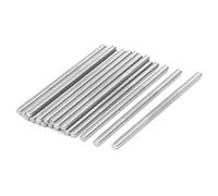 sourcing map Tige Filetée M4 x 80mm Acier Inoxydable 304, 20Pcs Tiges Entièrement Fileté pour Projets de Bricolage