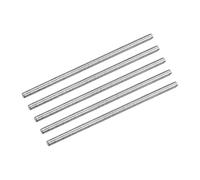sourcing map Tige Filetée M4 x 90mm Acier Inoxydable 304, 0.7mm de Pas Filetage Droite 15Pcs Tiges Entièrement Fileté pour Projets de Bricolage