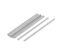 sourcing map Tige Filetée M4x110mm Acier Inoxydable 304 Tige Filetée Goujons 10Pcs