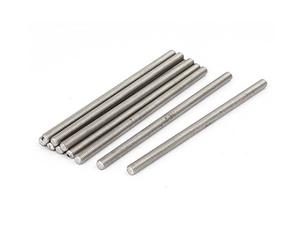 sourcing map Tige Filetée M5 x 100mm Acier Inoxydable 304, 0.8mm de Pas, 10Pcs Tiges Entièrement Fileté pour Projets de Bricolage