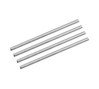 sourcing map Tige Filetée M5 x 120mm Acier Inoxydable 304, 0.8mm de Pas Filetage Droite 4Pcs Tiges Entièrement Fileté pour Projets de Bricolage