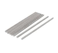 sourcing map Tige Filetée M5x150mm Acier inoxydable 304 entièrement tige filetée 10pcs goujons