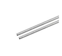 sourcing map Tige Filetée M5 x 300mm Acier Inoxydable 304, 0.8mm de Pas Filetage Droite 2Pcs Tiges Entièrement Fileté pour Projets de Bricolage