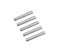 sourcing map Tige Filetée M5 x 30mm Acier Inoxydable 304, 0.8mm de Pas Filetage Droite 5Pcs Tiges Entièrement Fileté pour Projets de Bricolage