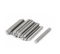 sourcing map Tige Filetée M5x40mm Acier inox 304 tige entièrement filetée goujon 20Pcs