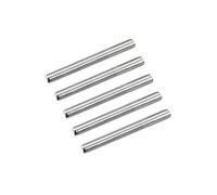 sourcing map Tige Filetée M5 x 45mm Acier Inoxydable 304, 0.8mm de Pas Filetage Droite 5Pcs Tiges Entièrement Fileté pour Projets de Bricolage