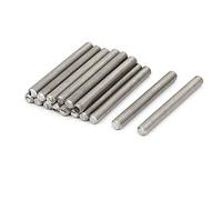 sourcing map Tige Filetée M5 x 45mm Acier Inoxydable 304, 20Pcs Tiges Entièrement Fileté pour Projets de Bricolage