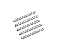 sourcing map Tige Filetée M5 x 50mm Acier Inoxydable 304, 0.8mm de Pas Filetage Droite 15Pcs Tiges Entièrement Fileté pour Projets de Bricolage